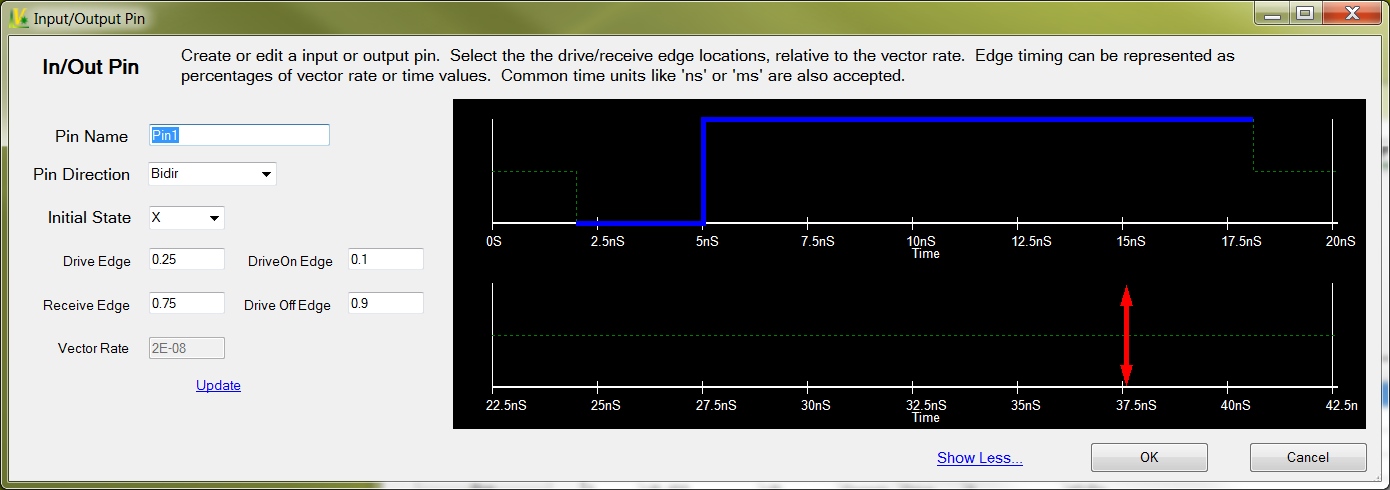 VectorBuild Bidirectional Pin Editor